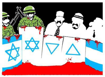 کاریکاتور غزه 