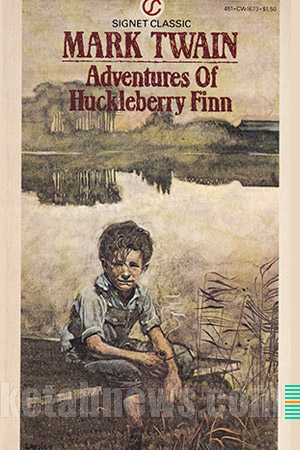 ماجراهای هاکلبری فین | 21 طرح جلد مارک تواین The Adventures of Huckleberry Finn