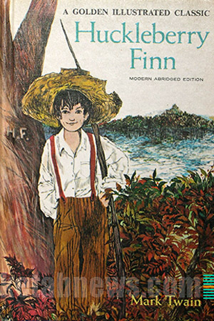 ماجراهای هاکلبری فین | 21 طرح جلد مارک تواین The Adventures of Huckleberry Finn
