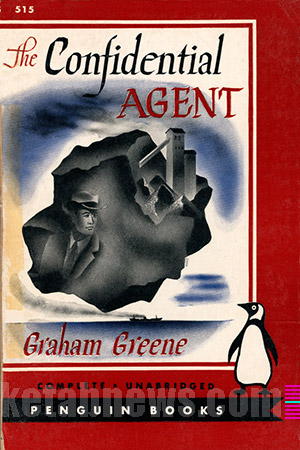 مامور معتمد (مخفی) | 16 طرح جلد گراهام گرین The Confidential Agent