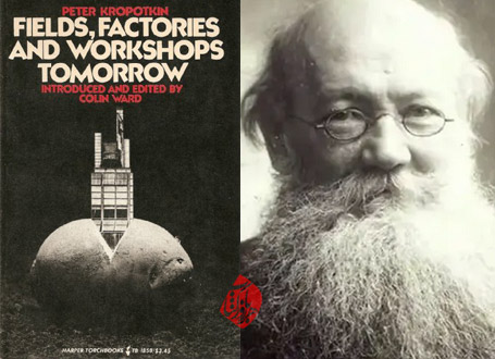 «مزارع، کارخانه‌ها و کارگاه‌ها» [Fields, factories, and workshops] پیتر کروپتکین [Peter Kropotkin]