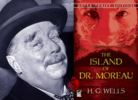 جزیره دکتر مورو» [The Island of Dr. Moreau‬] نوشته از اچ جی ولز