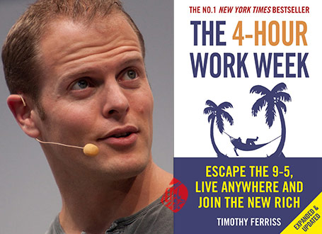 هفته کاری چهار ساعته» [The 4-hour workweek] نوشته تیموتی فریس [Tim Ferriss]