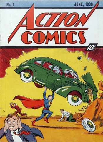6 میلیارد تومان برای اولین کمیک سوپرمن action comics no 1