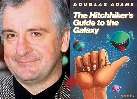 راهنمای کهکشان برای اتواستاپ‌زن‌ها» [The ultimate hitchhiker’s guide]  داگلاس آدامز [Douglas Adams