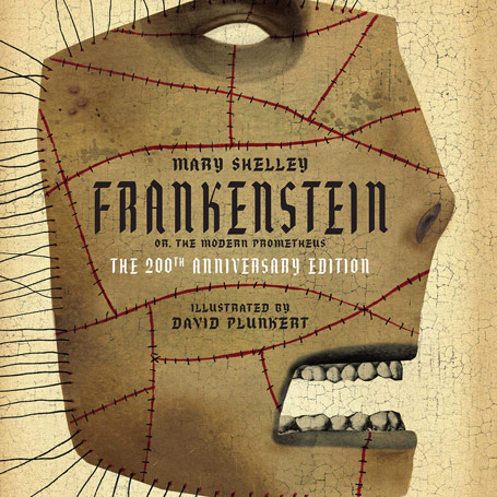 فرانکنشتاین» [Frankenstein]مری شلی [Mary Shelley] دیوید پلانکرت (David Plunkert)