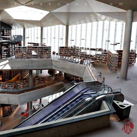 زیباترین کتابخانه جهان دایچمن بیوریکا [deichman bjørvika oslo public library]