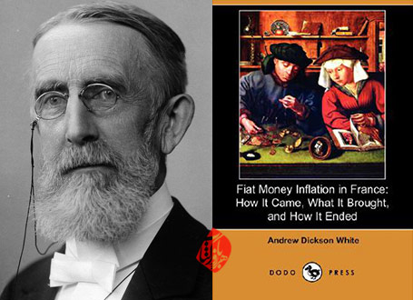 تورم و اخلاق» [Fiat money inflation in France; how it came, what it brought, and how it ended اندرو دیکسون وایت Andrew Dickson White]