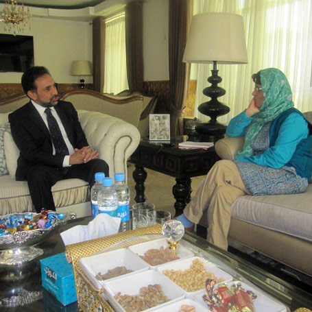 فرمانده مسعود در گفت‌وگو با ژیلا بنی‌یعقوب