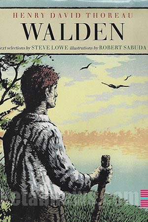 والدن [Walden] اثر هنری دیوید ثوروطرح جلد برگزیده برتر