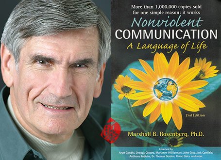 ارتباط بدون خشونت، زبان زندگی» [‎Nonviolent communication : a language of life]  مارشال روزنبرگ [Marshall Rosenberg] 