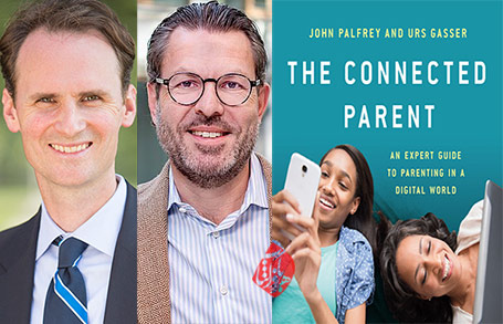 والد متصل: راهنمای تخصصی فرزندپروری در دنیای دیجیتال» [The connected parent : an expert guide to parenting in a digital world]  جان پالفری و اورس گسر [John Palfrey and Urs Gasser]