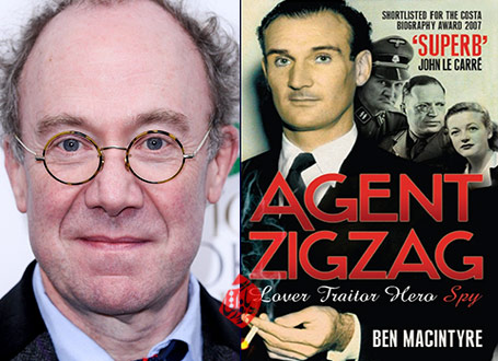 مامور زیگزاگ» [Agent Zigzag : a true story of Nazi espionage, love, and betrayal] بن مکینتایر [Ben Macintyre]