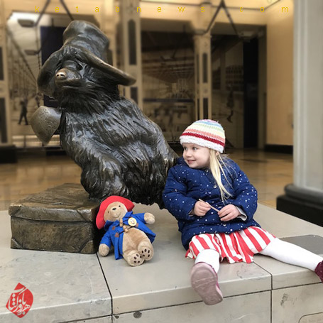 خرس پدینگتون» Paddington statue