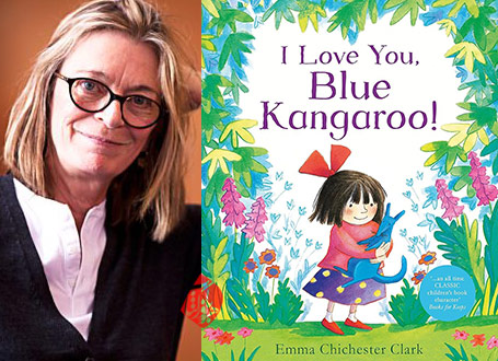 عاشقتم کانگوروی آبی»[I love you blue kangaroo] اثر اما چیچستر کلارک [Emma Chichester Clark]