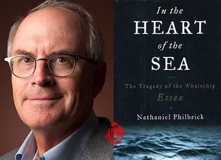 «در قلب دریا: تراژدی اسکس کشتی نهنگ‌گیر» [In the heart of the sea : the tragedy of the whaleship Essex] نوشته‌ ناتانیل فیلبریک [Nathaniel Philbrick