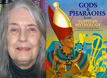 خدایان و فراعنه در اساطیر مصر» [Gods & pharaohs from Egyptian mythology] نوشته جرالدین هریس [Geraldine Harris]